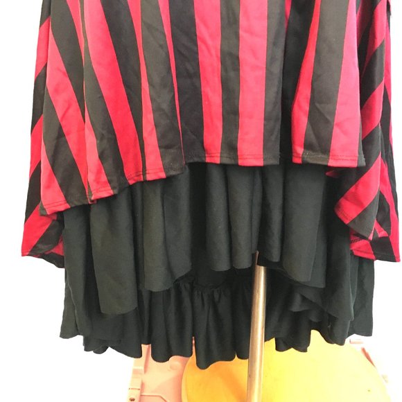 Pirate Girl Dress w/ sash M/L - Picture 6 of 10